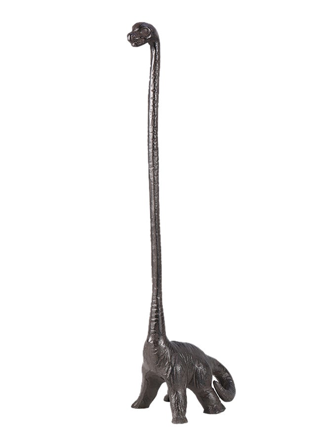 TOOARTS Dinosaur Paper Towel Holder Figurine Grey 11x8x36centigram - Image 1