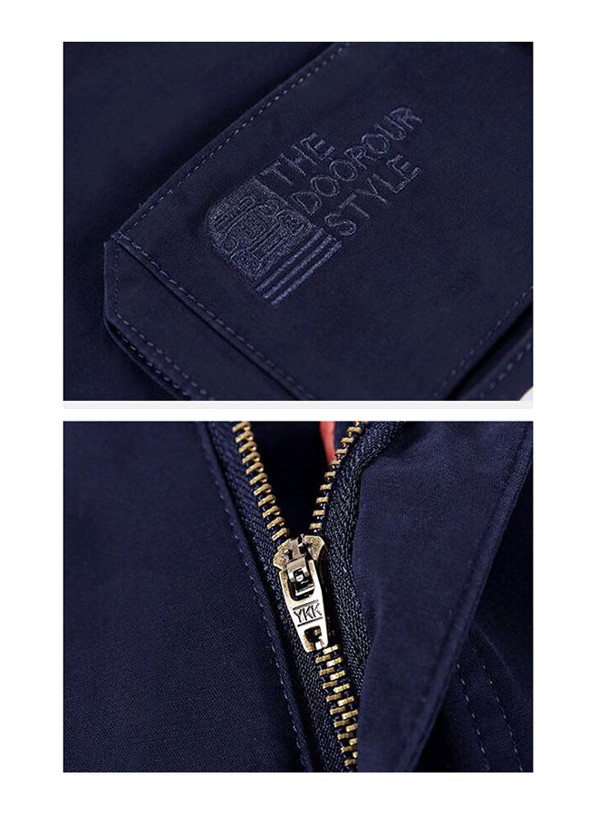Overalls Thin Section Loose Pant Blue  - Image 3
