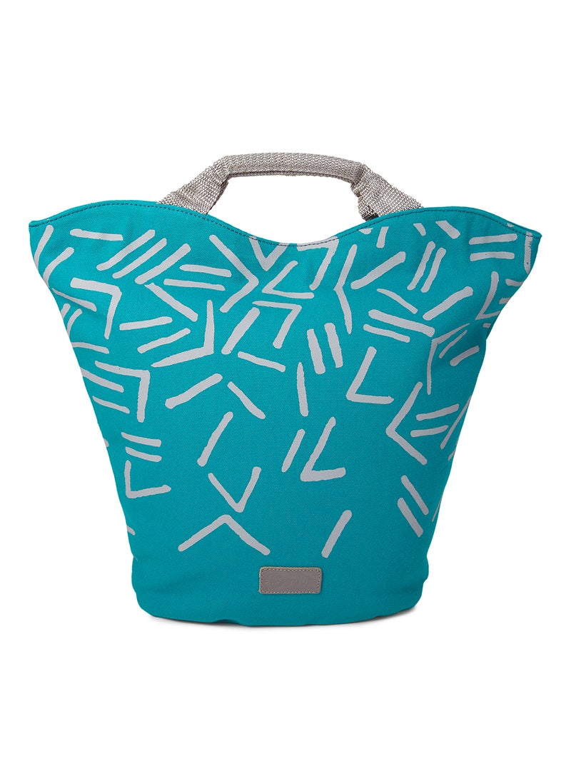 TUYA - Simple Canvas Tote Bag Sky Blue - Image 1