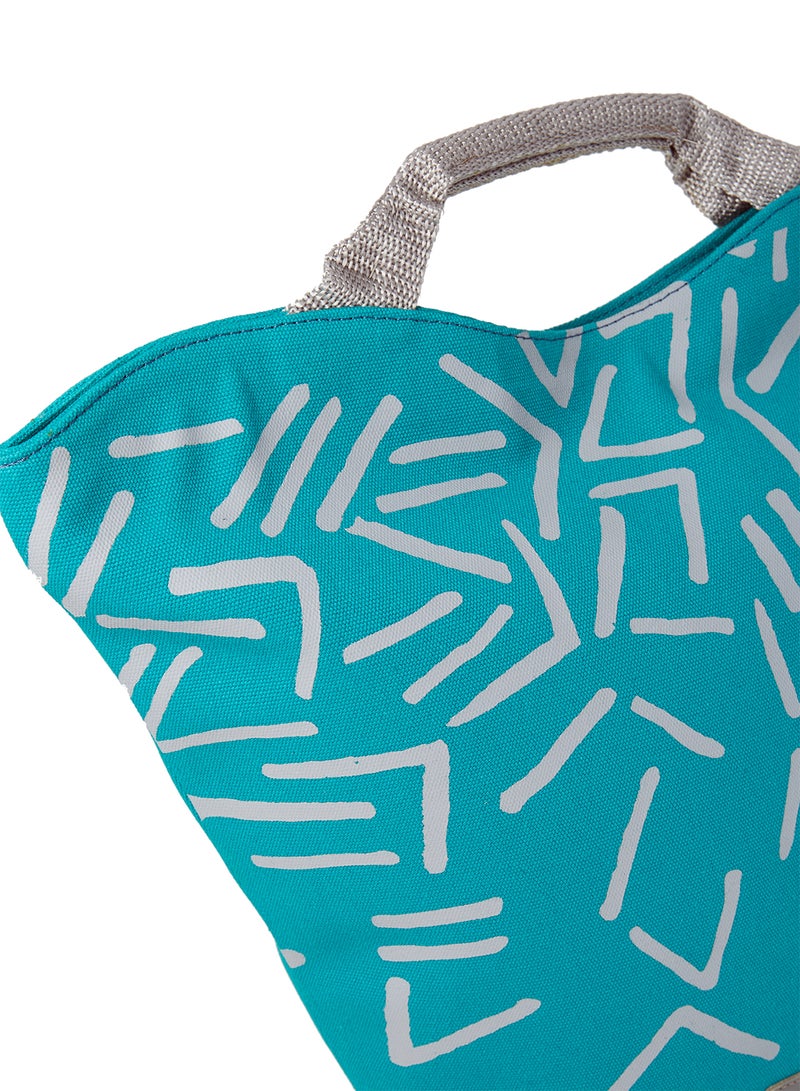 TUYA - Simple Canvas Tote Bag Sky Blue - Image 1