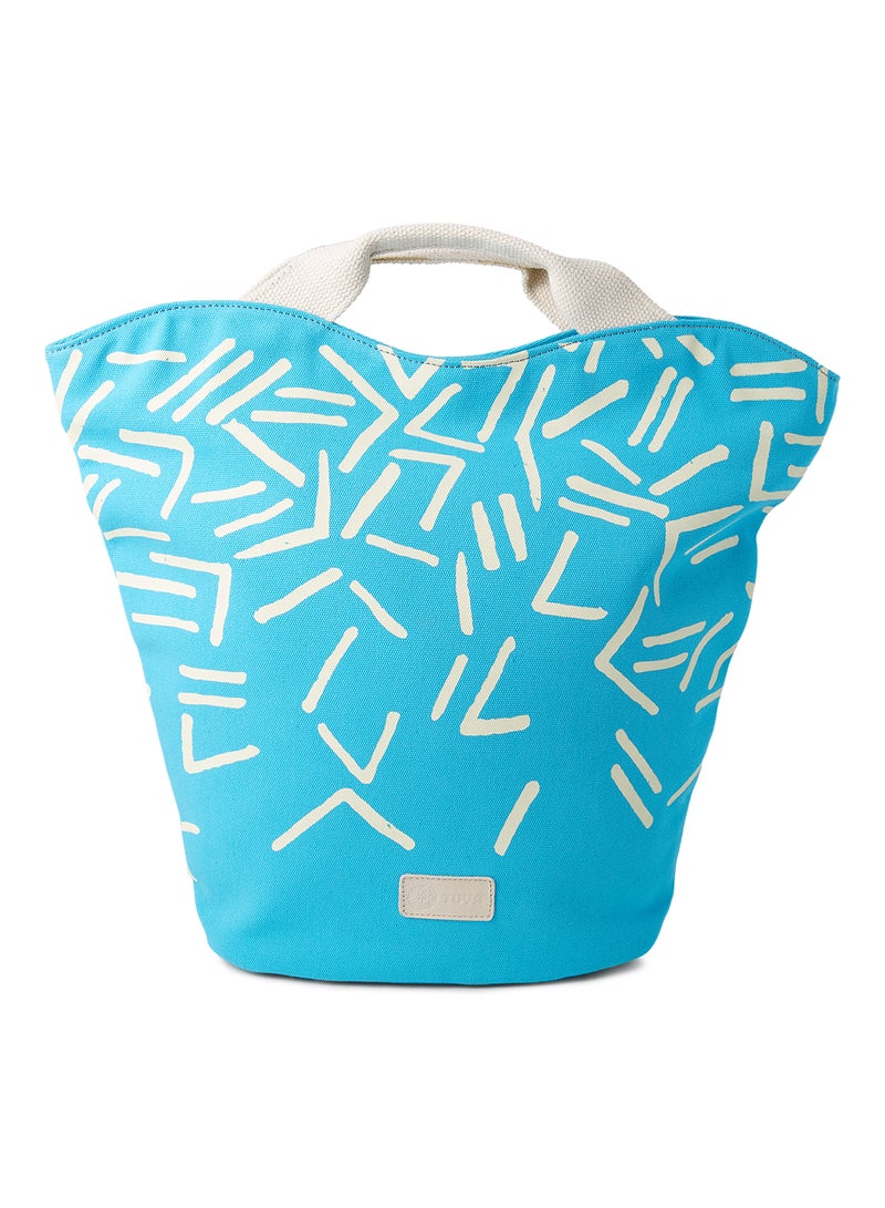 TUYA Simple Canvas Tote Bag Sky Blue  - Image 1