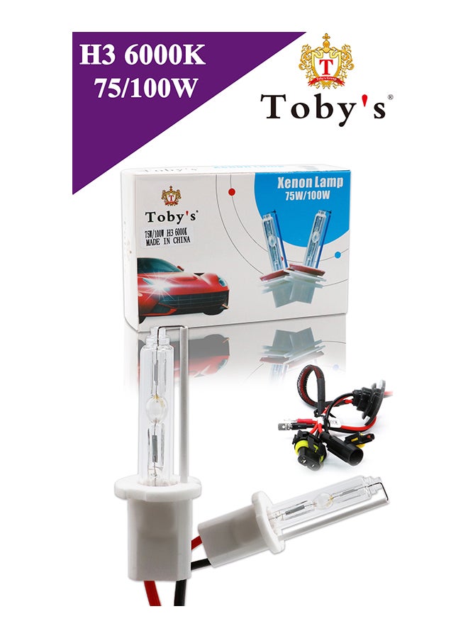 Toby's 75W-100W Bulb H3 12V DC HID Xenon  - Image 1
