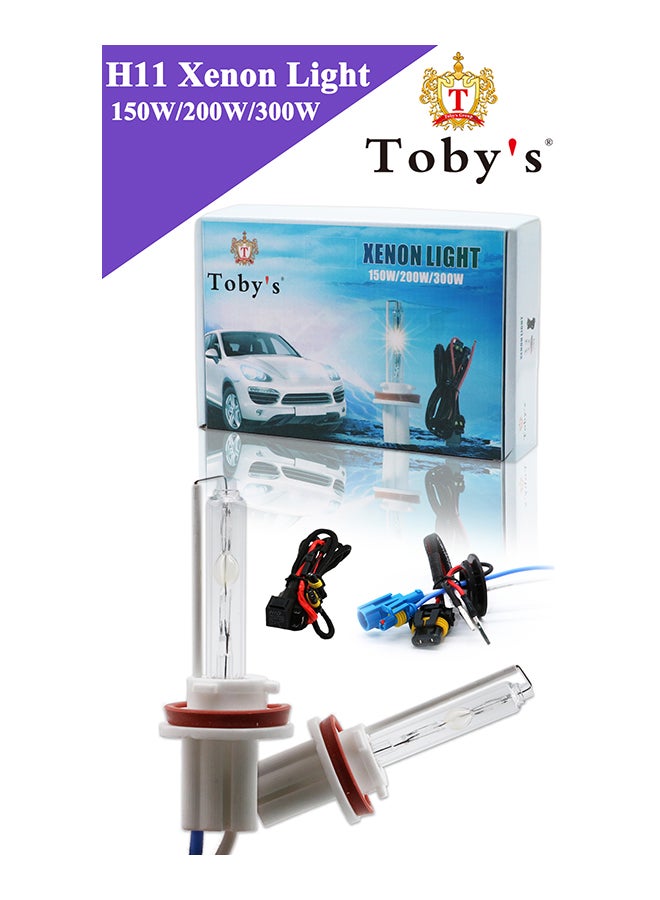 Toby's 150W-300W Bulb  H11 12V DC HID Xenon  - Image 1