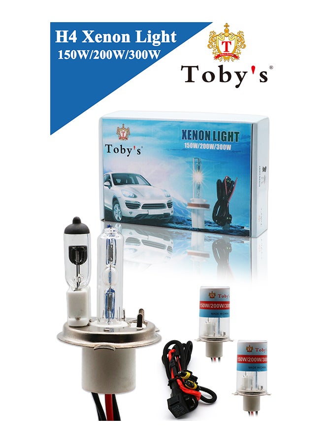 Toby's 150W-300W Bulb  H4 12V DC HID Xenon  - Image 1