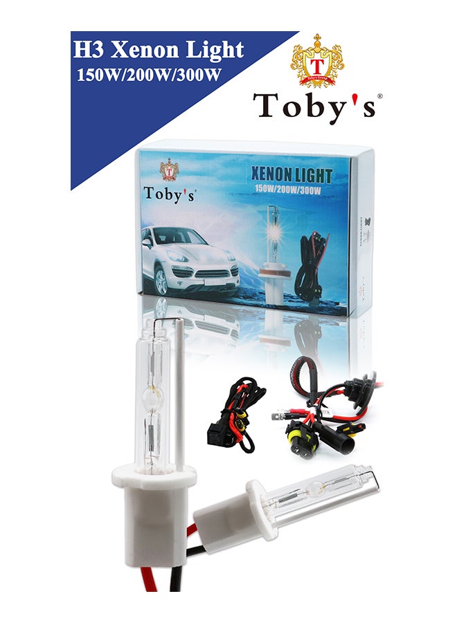 Toby's 150W-300W Bulb  H3 12V DC HID Xenon  - Image 1