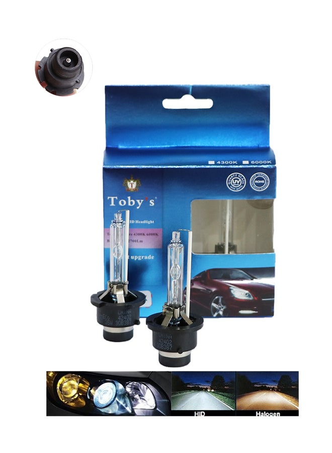Toby's D4S 6000K HID Xenon Bulb 35W  - Image 1