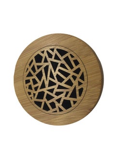 boscage Wooden Incense Stick Burner Case Storage Box Brown 9 x 9cm  - Image 1