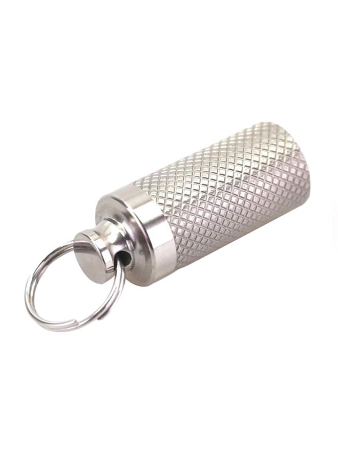 بلولانز سلسلة مفاتيح بتصميم حاوية سهلة الحمل لحمل حبوب الدواء - Image 1