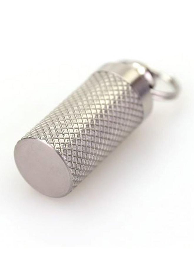 بلولانز سلسلة مفاتيح بتصميم حاوية سهلة الحمل لحمل حبوب الدواء - Image 2