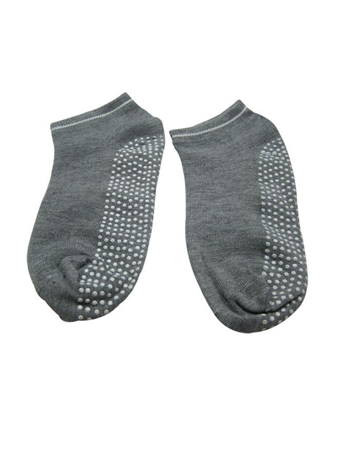 Bluelans Women Sport Pilates Yoga Non Slip Grip Socks