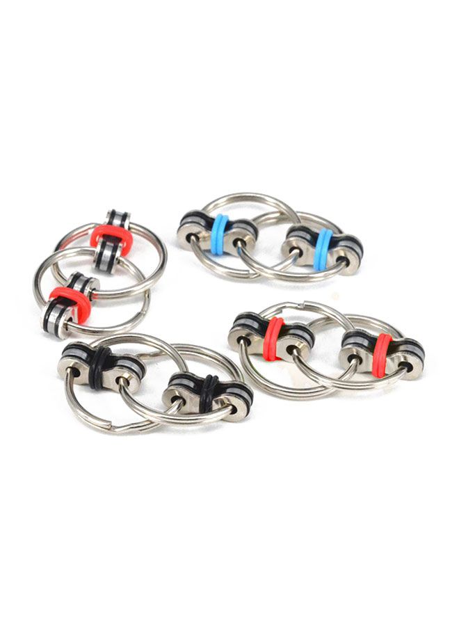 4-Piece Finger Key Ring Hand Spinner - Image 1