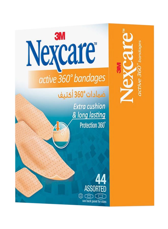 Nexcare Active 360 Degree Bandages - 44 Assorted  - Image 2