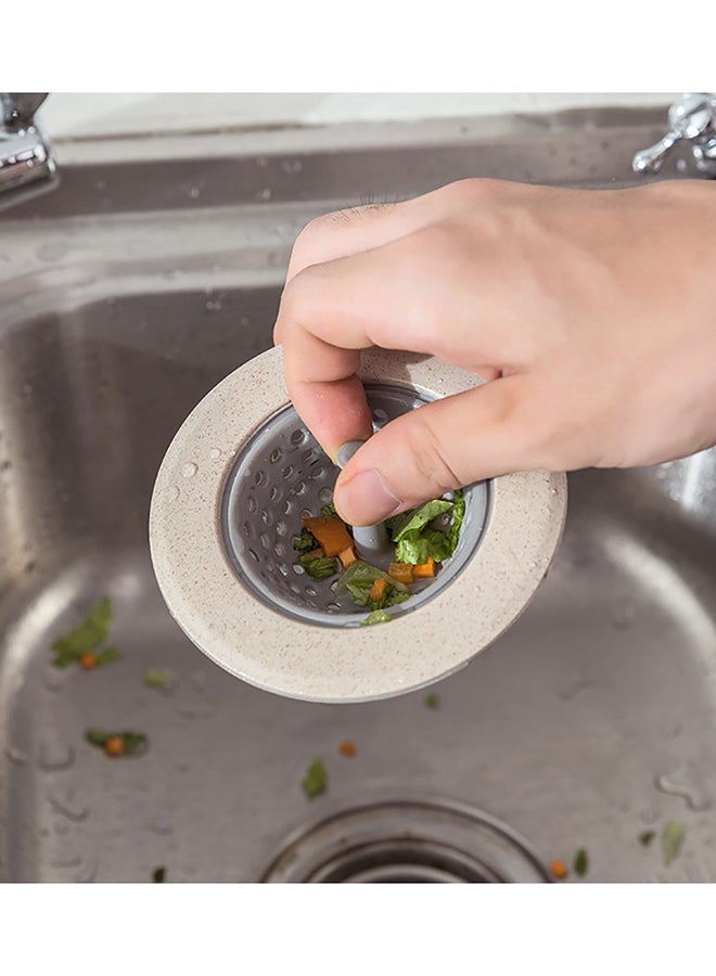 سدادة لبالوعة الحوض تحجب الشعر مزوّدة بمصفاة وفلتر بيج 11x11x8Ø³Ù†ØªÙŠÙ…ØªØ± - Image 2