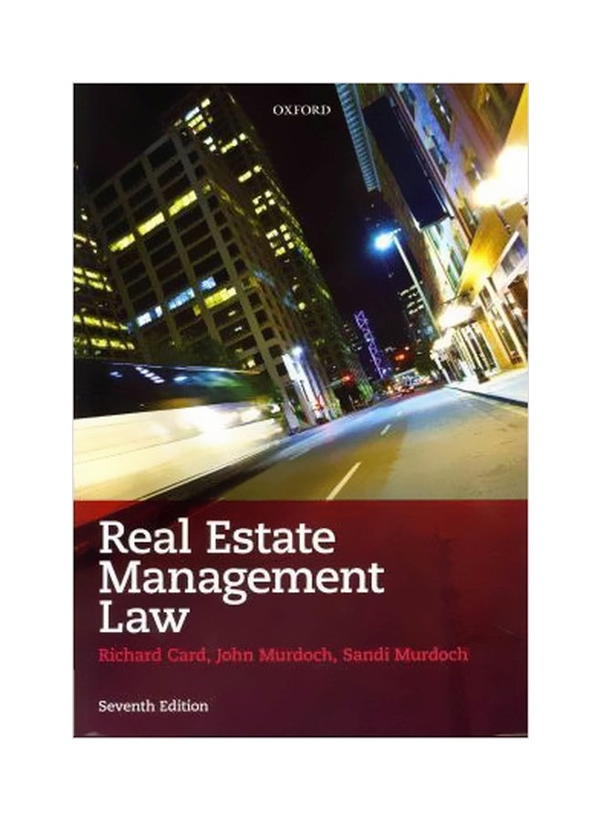 Real Estate Management Law paperback english - 30 September 2011 
