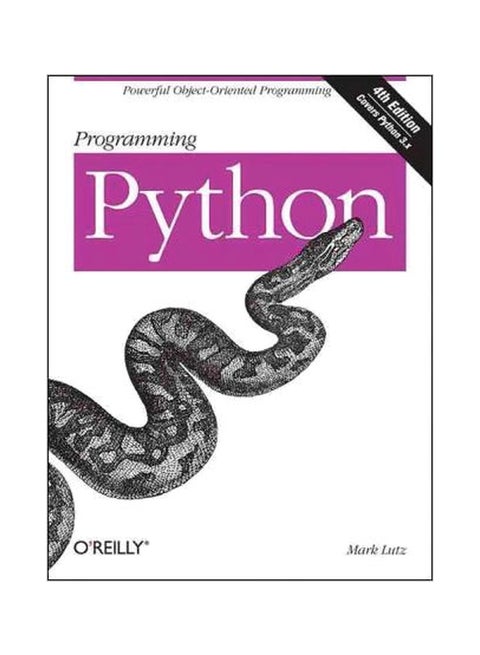 Programming Python Paperback English by Mark Lutz - 14 January 2011