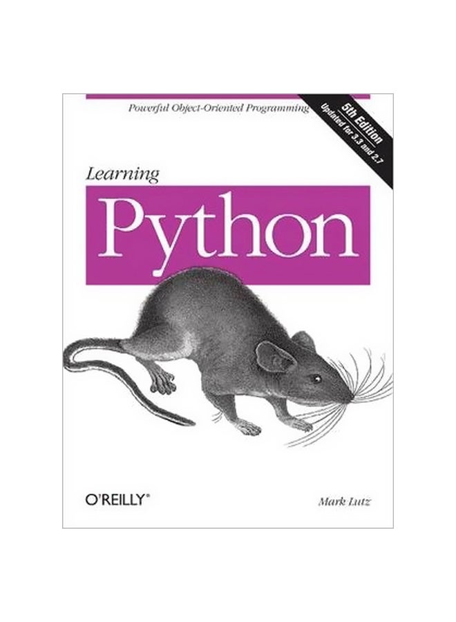 Learning Python Paperback English by Mark Lutz - 2 August 2013 