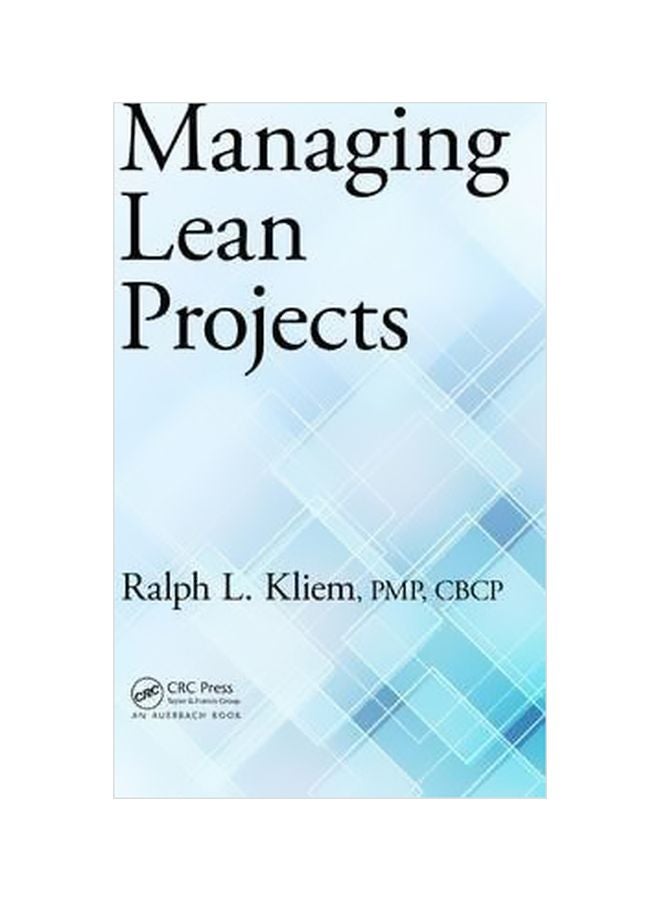 Managing Lean Projects Hardcover English by Ralph L. Kliem - 1 December 2016 