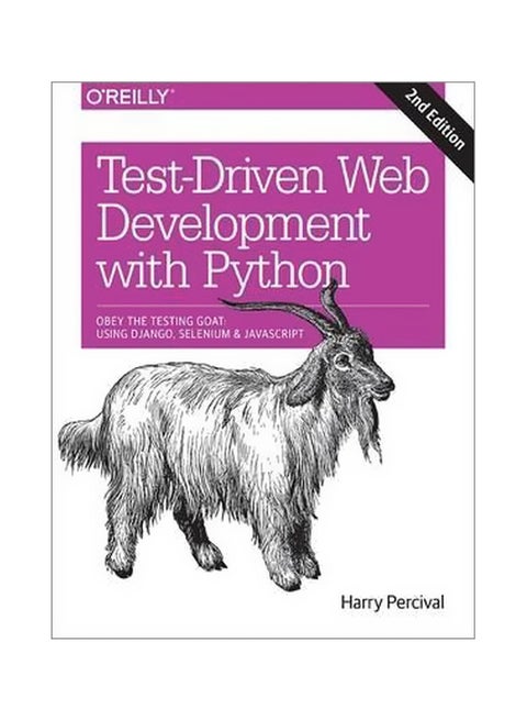 Test-Driven Development With Python Paperback English by Harry J. W. Percival - 31 August 2017