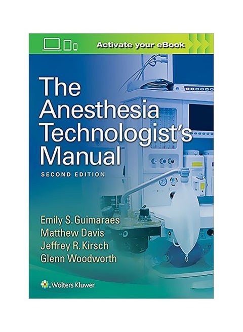 The Anesthesia Technologist's Manual Paperback English by Guimaraes - 10 October 2018