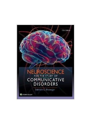 Neuroscience For The Study Of Communicative Disorders Hardcover English by Subhash Bhatnagar - 3 October 2017 - v1562591160/N27553895A_1