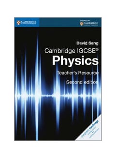 Igcse Physics With CD Rom: Teacher's Resource Audiobook English by David Sang - 29 September 2014