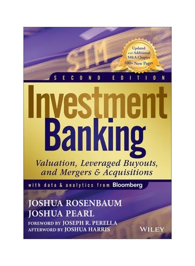 null - Investment Banking: Valuation, Leveraged Buyouts, And Mergers And Acquisitions Hardcover English by Joshua Rosenbaum - 5 June 2013 - Image 1