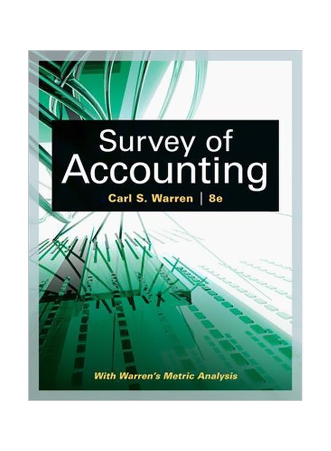 Survey Of Accounting Hardcover English by Carl Warren - 1 January 2017 