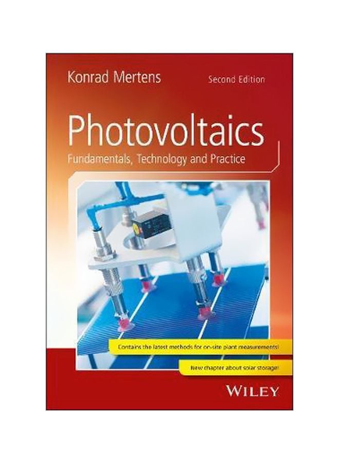 Photovoltaics: Fundamentals, Technology And Practice Hardcover English by Warren Ruppel - 23 July 2018 