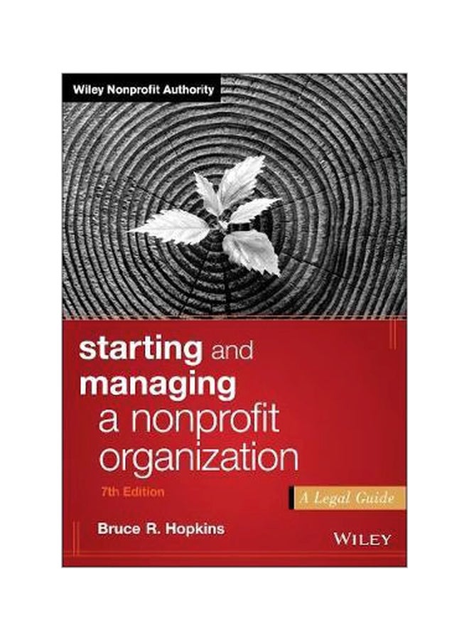 Starting And Managing A Nonprofit Organization : A Legal Guide Paperback English by Bruce R. Hopkins - 24 July 2017 