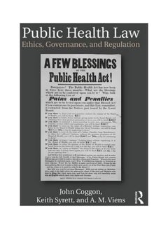 Public Health Law: Ethics, Governance And Regulation Paperback English by John Coggon - 22 December 2016 