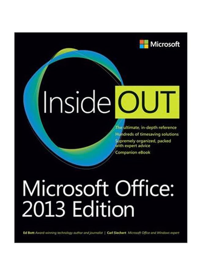 Microsoft Office 2013 Edition Inside Out Paperback English by Carl Siechert - 25 June 2013 