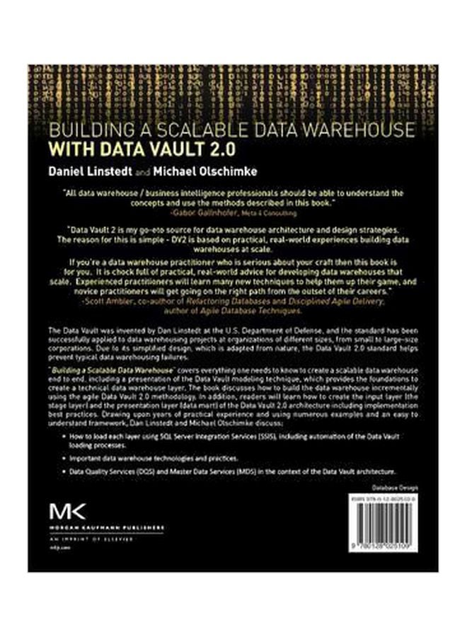 null - Building A Scalable Data Warehouse With Data Vault 2.0 Paperback English by Dan Linstedt - 13 October 2015 - Image 1