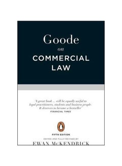 Goode On Commercial Law Paperback English by Sir Roy Goode - 28 February 2017 