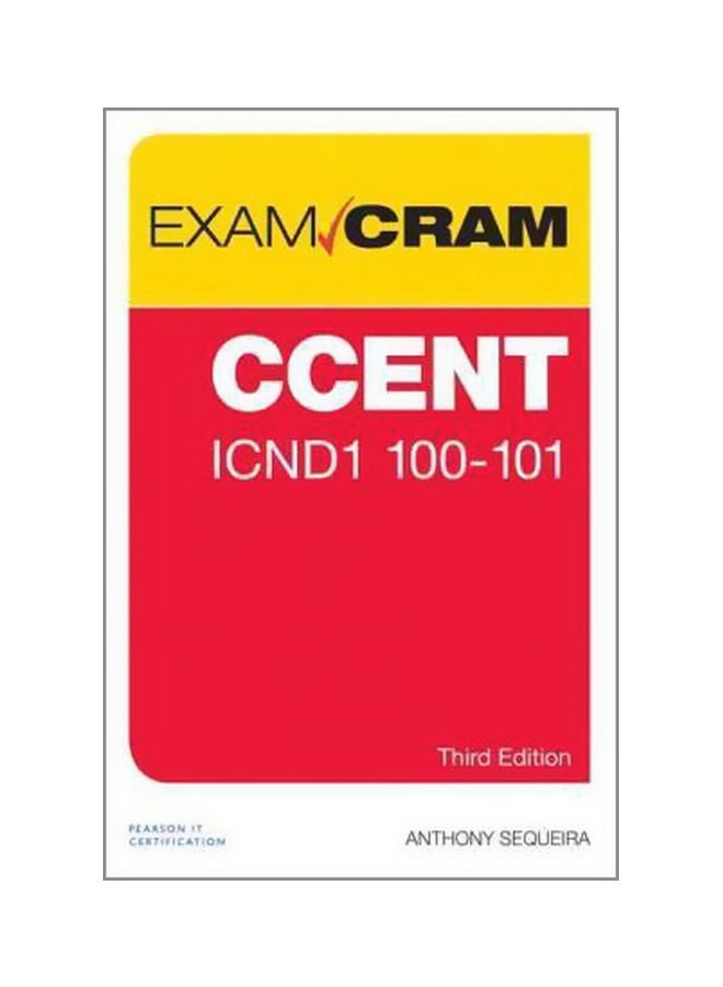null - Exam Cram CCENT: ICND1 100 -101 Paperback English by Anthony Sequeira - 8 January 2017 - Image 1