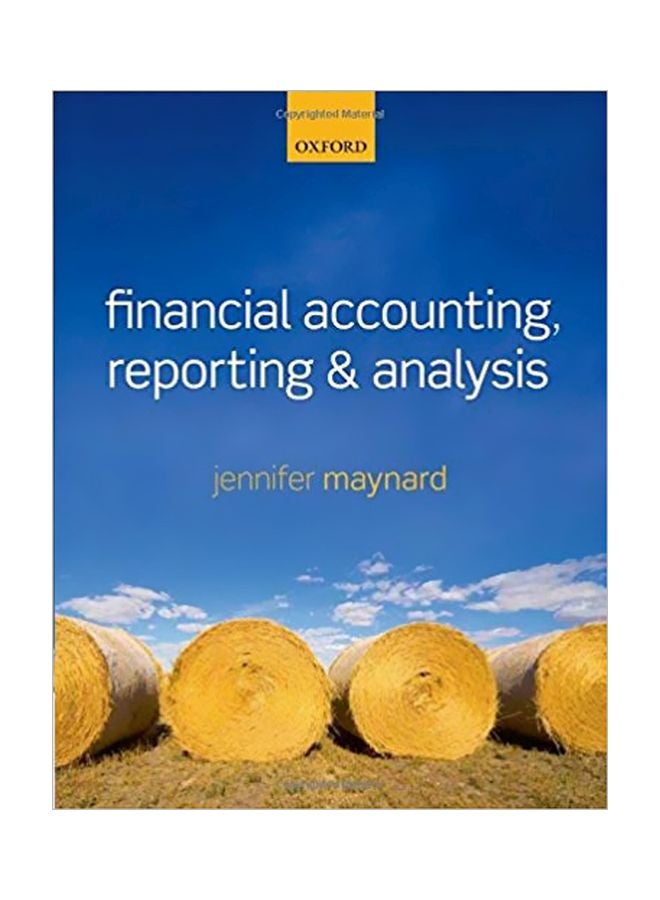 Financial Accounting, Reporting And Analysis Paperback English by Jennifer Maynard - 11 July 2017 