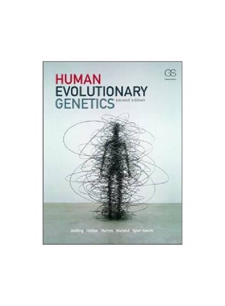 Human Evolutionary Genetics Paperback English by Mark Jobling - 13 July 2013 - v1562591796/N27562238A_1