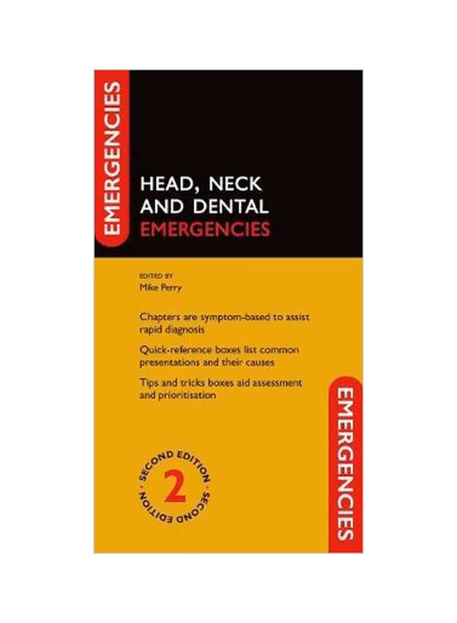 Head, Neck And Dental Emergencies Paperback English by Mike Perry - 1 April 2018 
