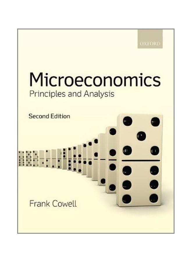 Microeconomics: Principles And Analysis Paperback English by Frank Cowell - 1 December 2018