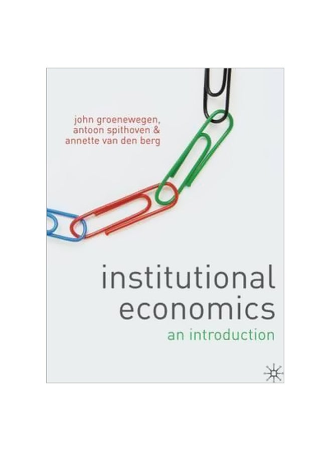 Institutional Economics: An Introduction Paperback English by John Groenewegen - 12 August 2011 
