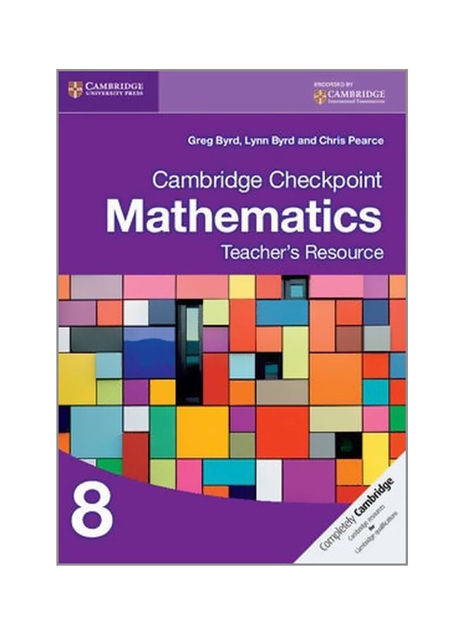 Checkpoint Mathematics With CD ROM: Teacher's Resource 8 Audiobook English by Greg Byrd - 28 February 2013 