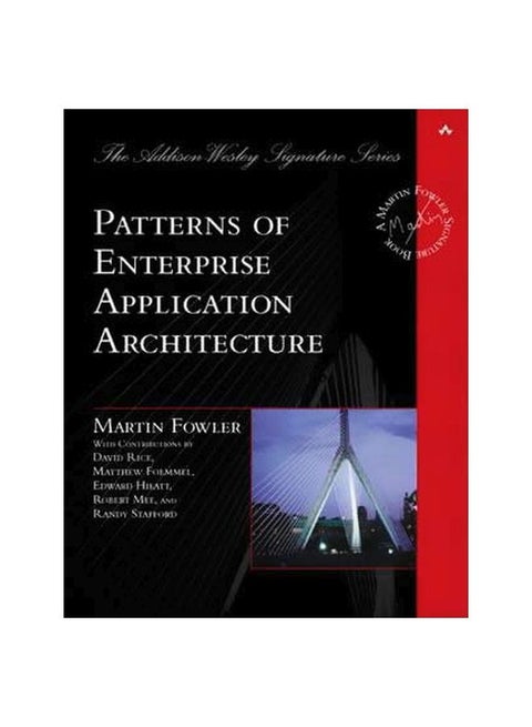 Patterns Of Enterprise Application Architecture Hardcover English by Martin Fowler - 27 November 2002