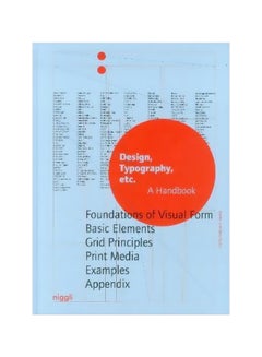 Design, Typography Etc : A Handbook Hardcover English by Gautier Damien - 20 December 2017 - v1562592091/N27563014A_1