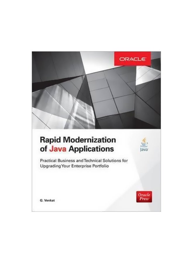 Rapid Modernization Of Java Applications Paperback English by G. Venkat - 15 October 2017
