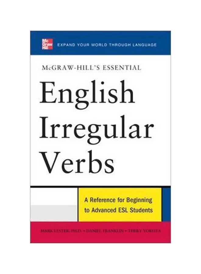 English Irregular Verbs Paperback English by Mark Lester - 04-05-2010