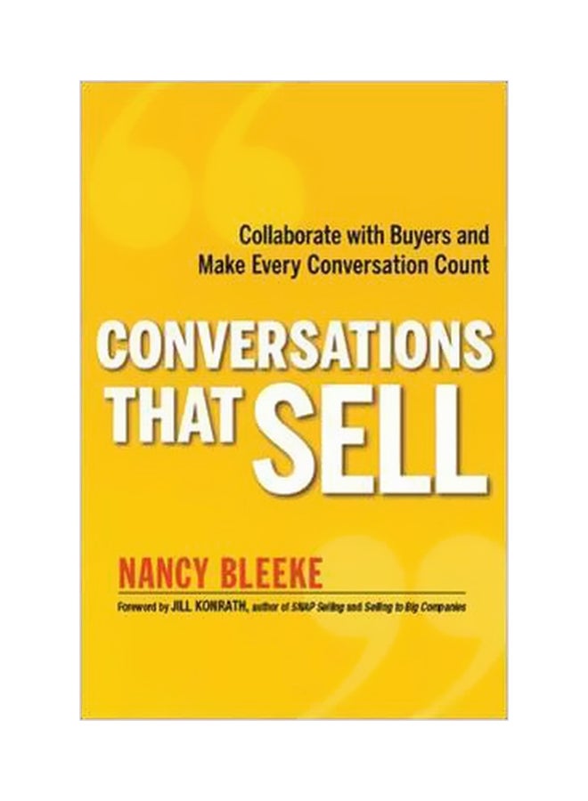 null - Conversations That Sell Paperback English by Nancy Noel Bleeke - 16-05-2013 - Image 1