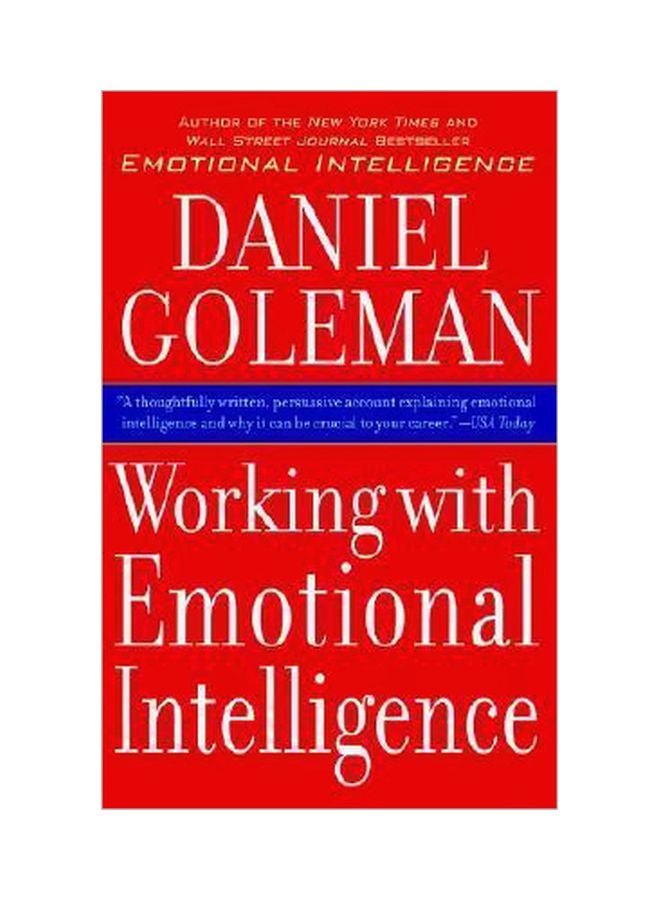 Working With Emotional Intelligence Paperback English by Daniel Goleman - 12-01-2008