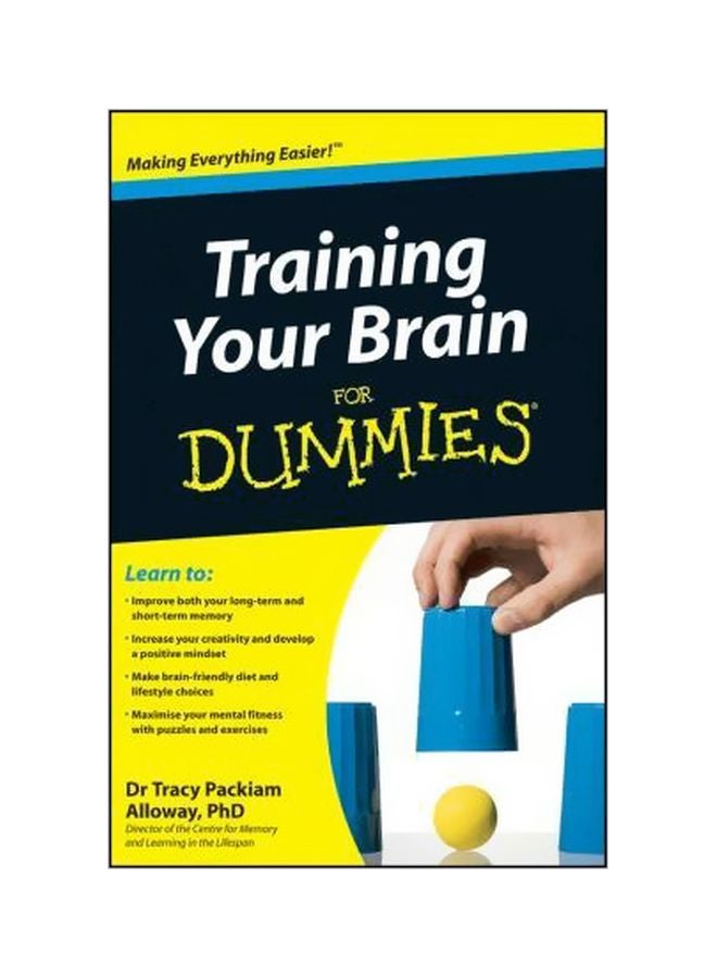null - Training Your Brain For Dummies Paperback English by Tracy Packiam Alloway - 08-02-2011 - Image 1