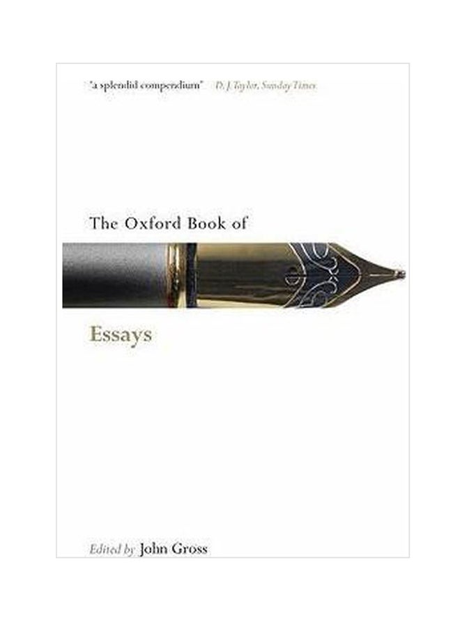 The Oxford Book Of Essays Paperback English by John Gross - 15-12-2008
