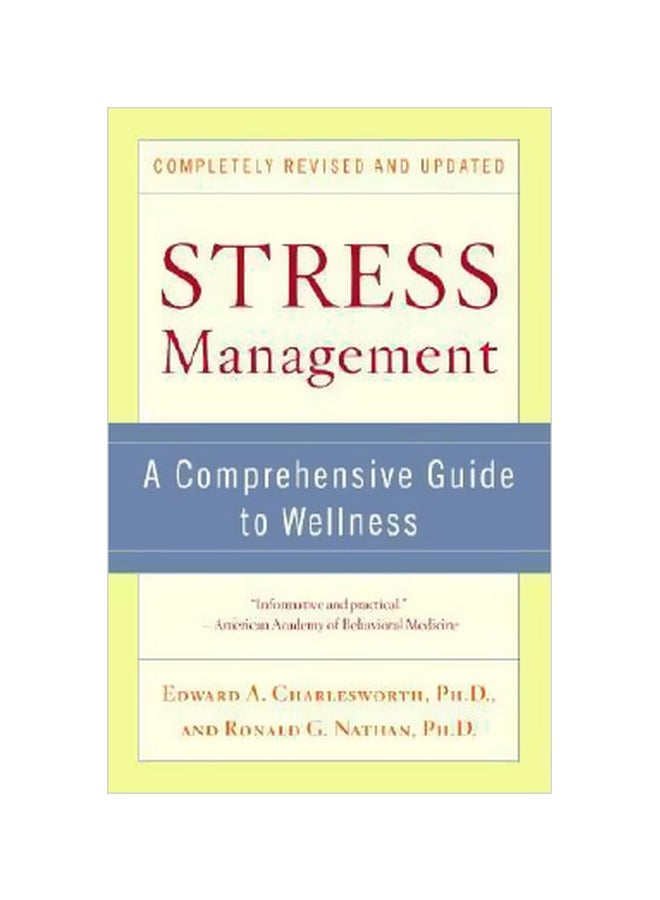 null - Stress Management : A Comprehensive Guide To Wellness Paperback English by Edward A Charlesworth - 28-12-2004 - Image 1