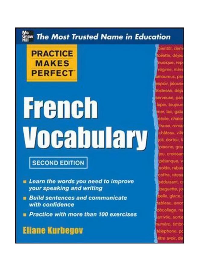 null - French Vocabulary: Practice Make Perfect Paperback English by Eliane Kurbegov - 07-09-2011 - Image 1
